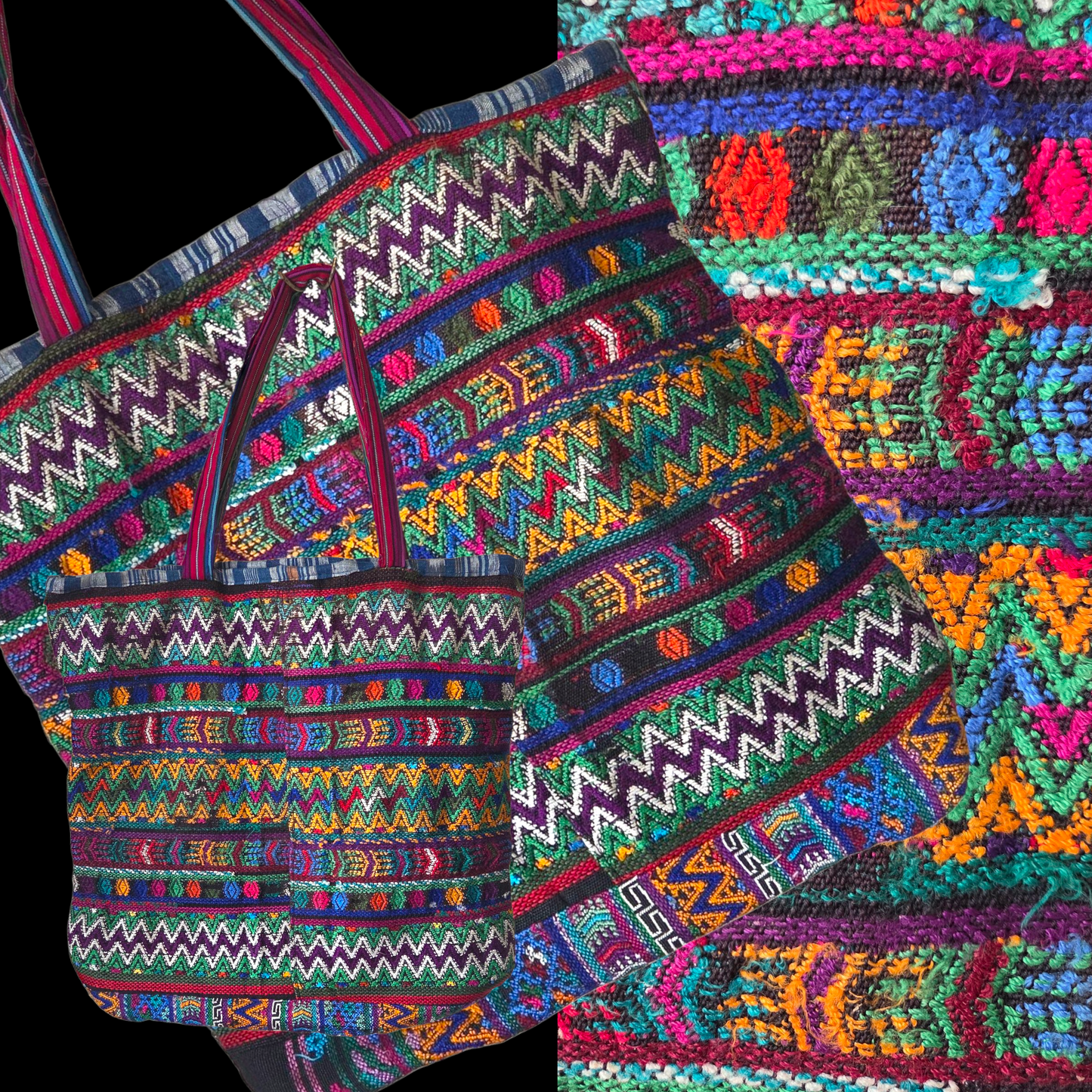 Bags XL Mayan designs