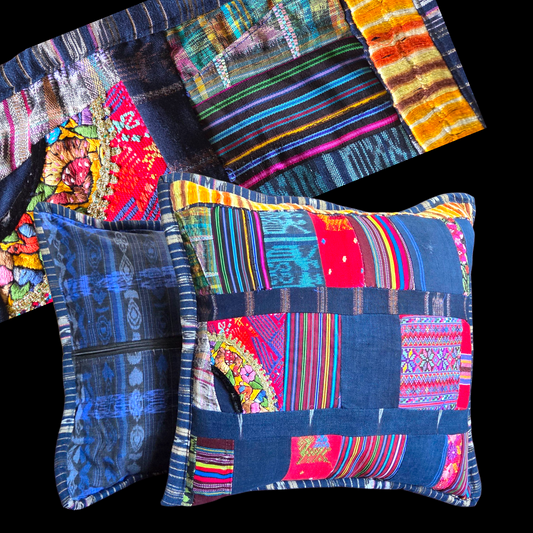 Mayan textile cushion covers