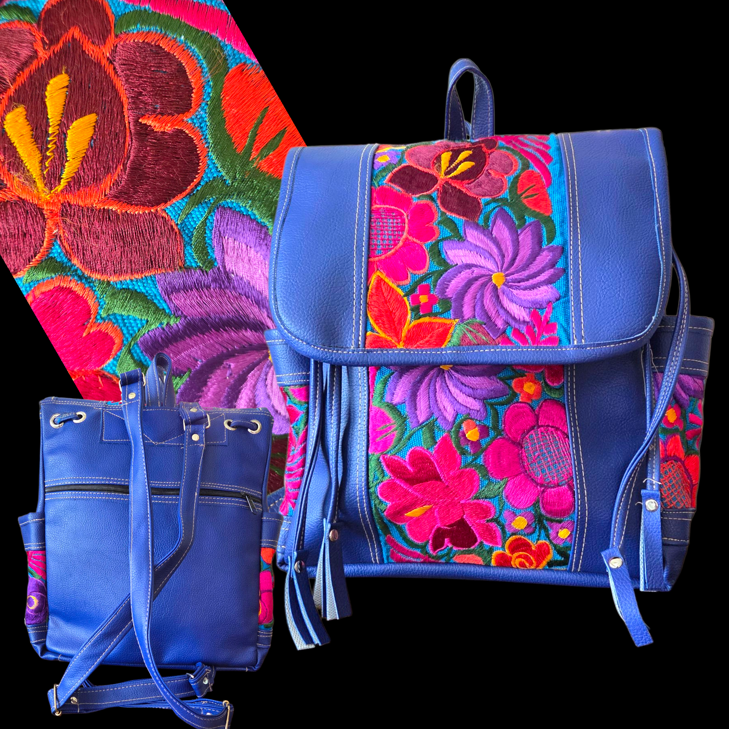 Bags Mayan leather backpacks