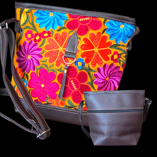 Bags small square w/long belt