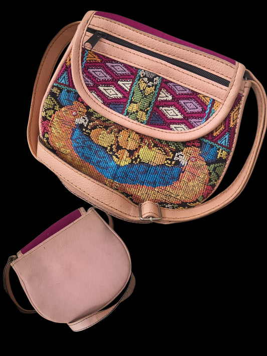 Bags pink leather