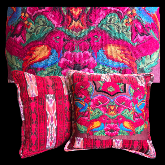 Mayan textile cushion covers