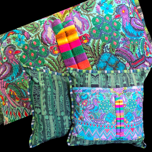 Mayan textile cushion covers